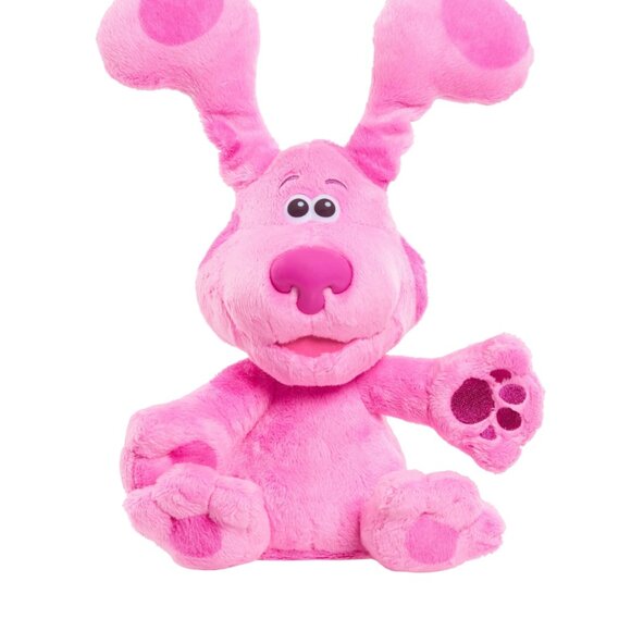 NICKELODEON BLUES CLUES & YOU Peek A Boo Magenta Plush Dog Pop Up Ears - Picture 10 of 14